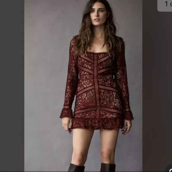 For Love & Lemons Emerie Mini Dress XS NEW - Picture 1 of 6